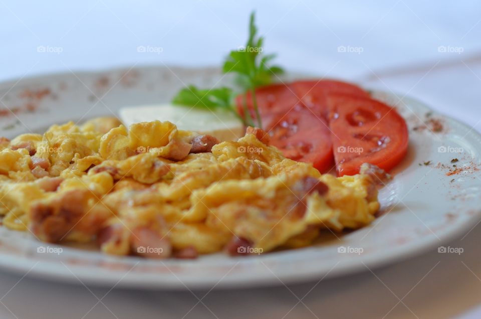 Scrambled eggs 