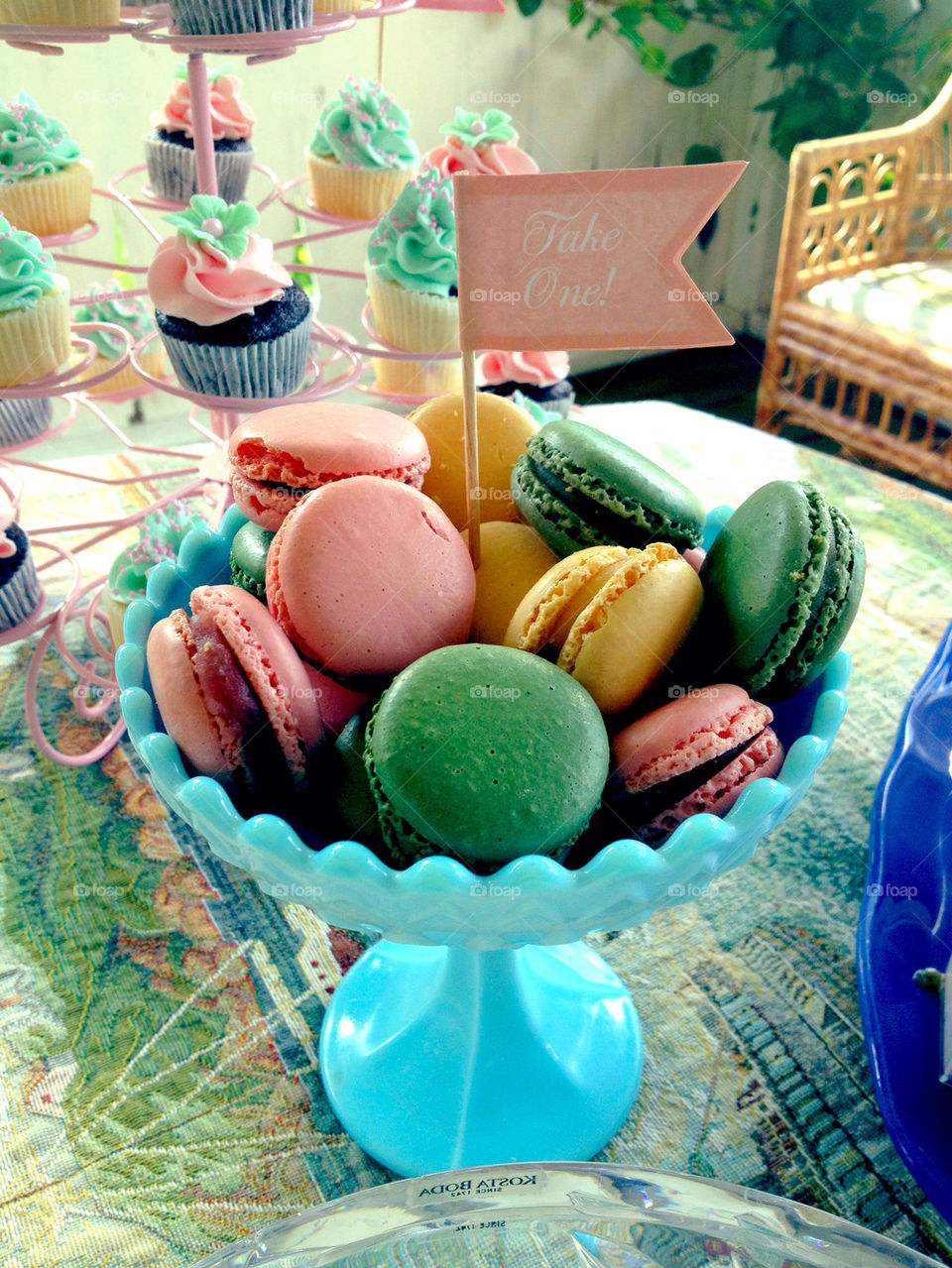 cakes colours tea afternoon by leewee