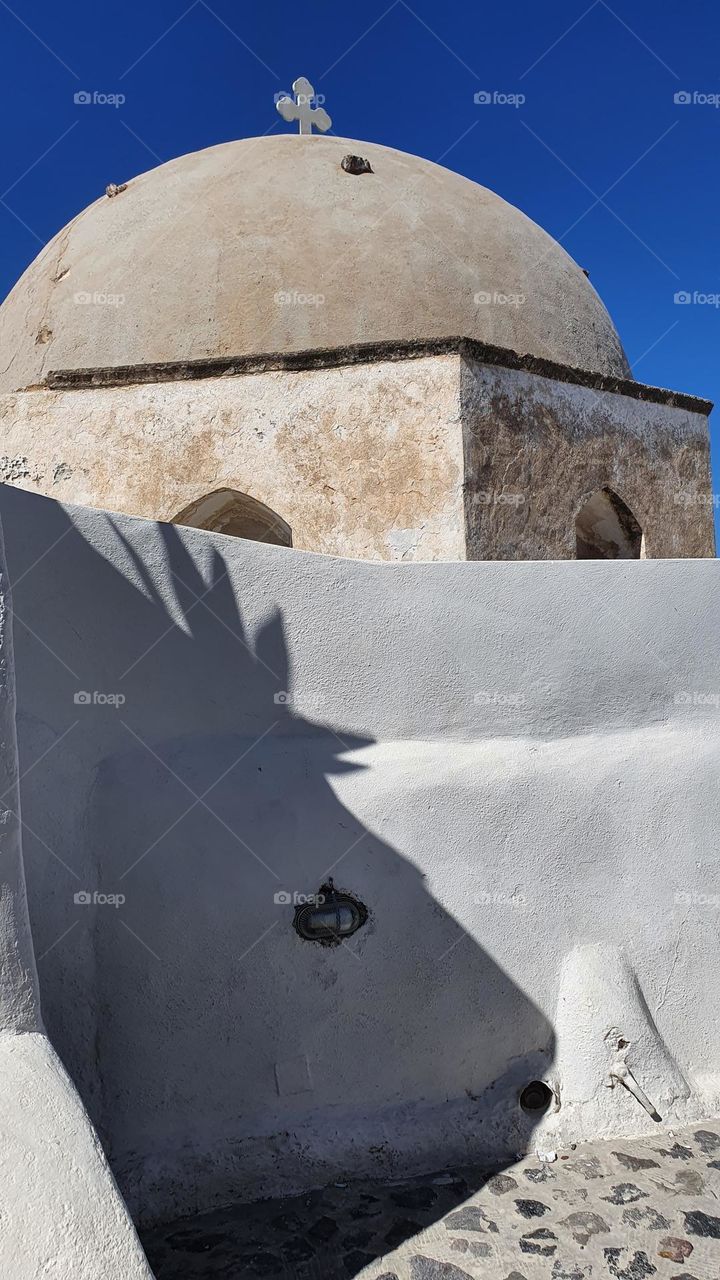 Santorini : Game of shadows and lights