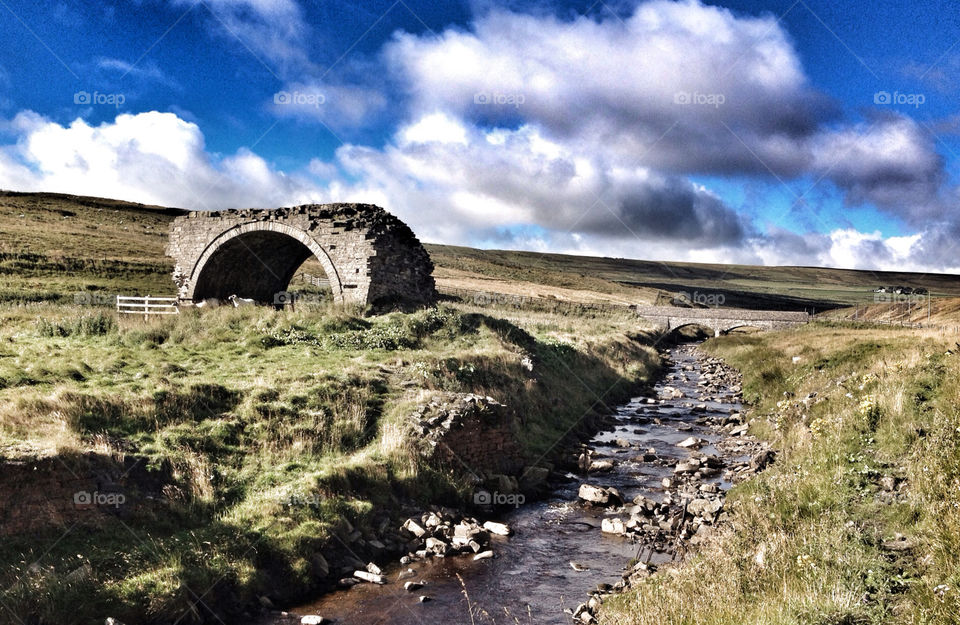 remote arch ruin moors by pandahat