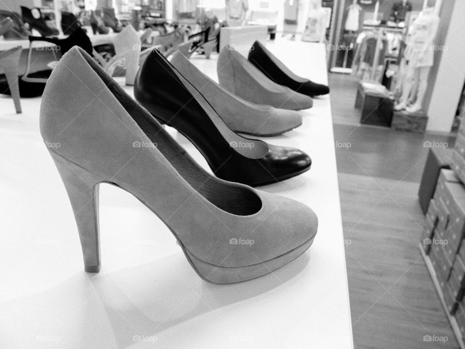 High heels