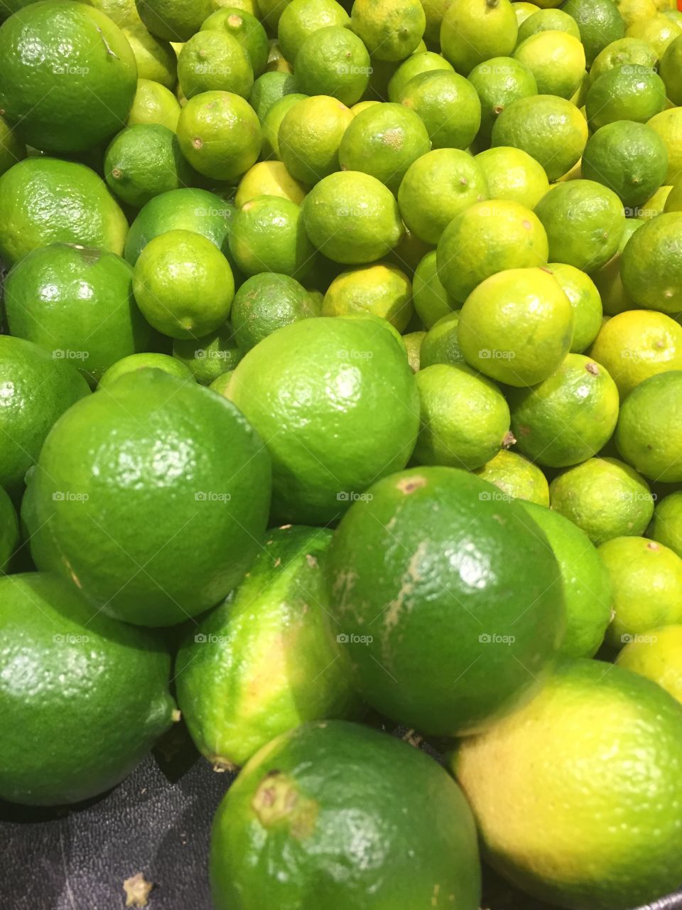  Persian Limes and Key Limes.  Persian Limes and Key Limes