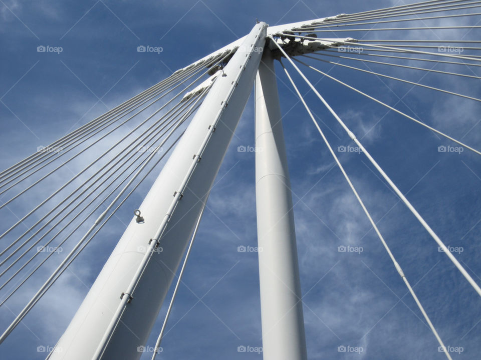 sky blue white architecture by jeanello