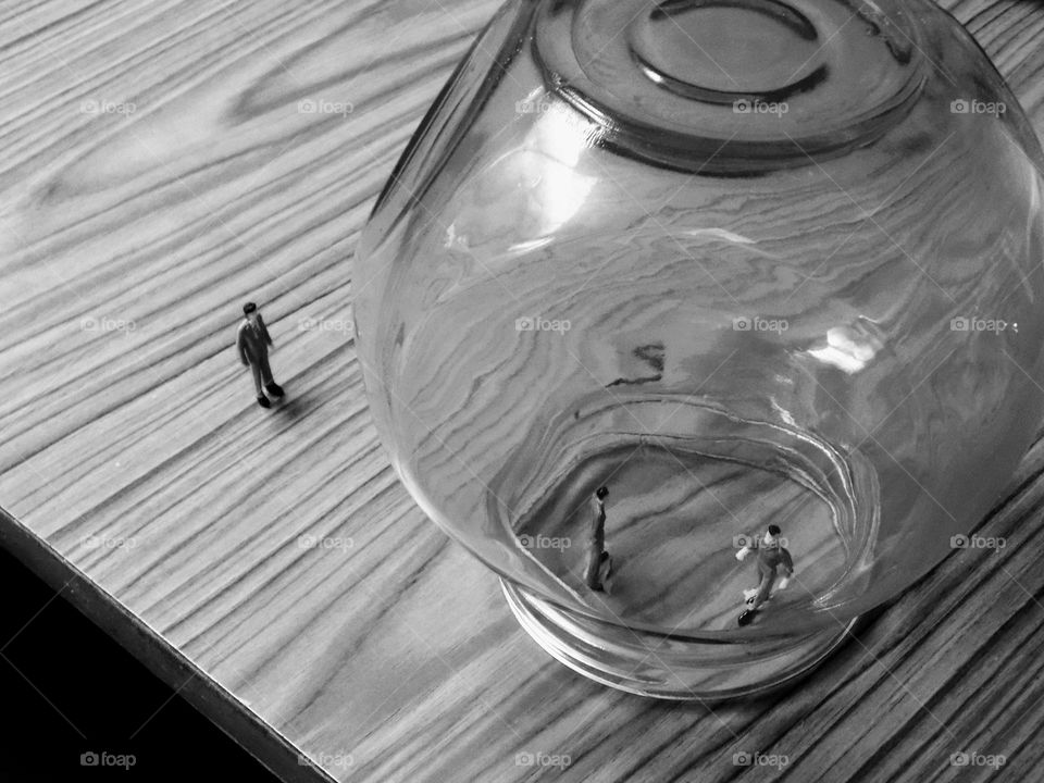 From the world of Liliput, stuck