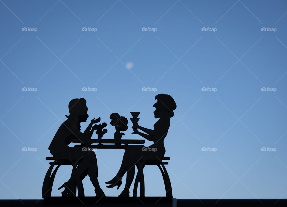 Lovely decoration on dinner table at Green flower bar ... Kutaisi Georgia