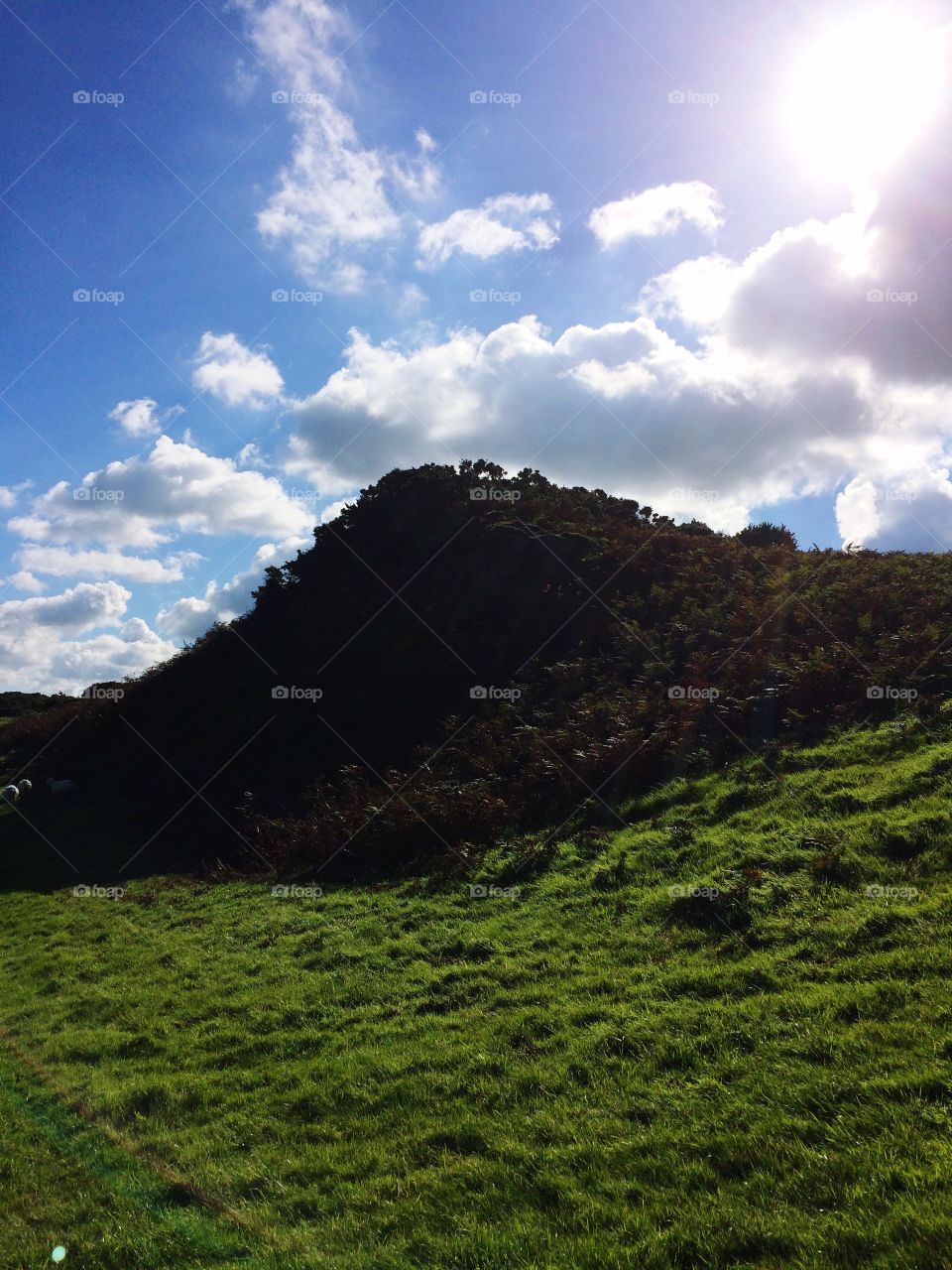 The peak of the Torrs - North Devon trail - Ilfracombe 