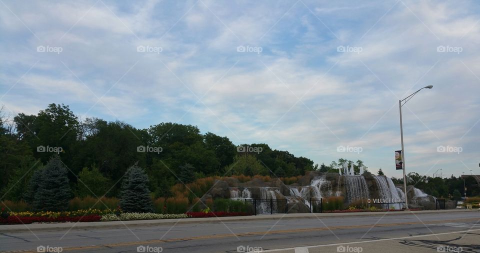 Rosemont waterfalls