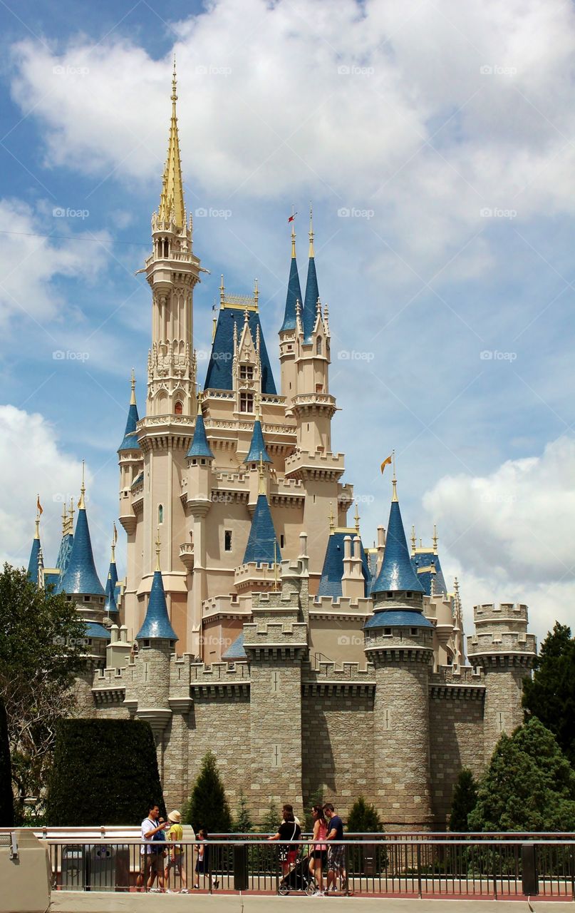Where dreams come true.... Cinderella's castle is spectacular from any angle ✨💫✨
