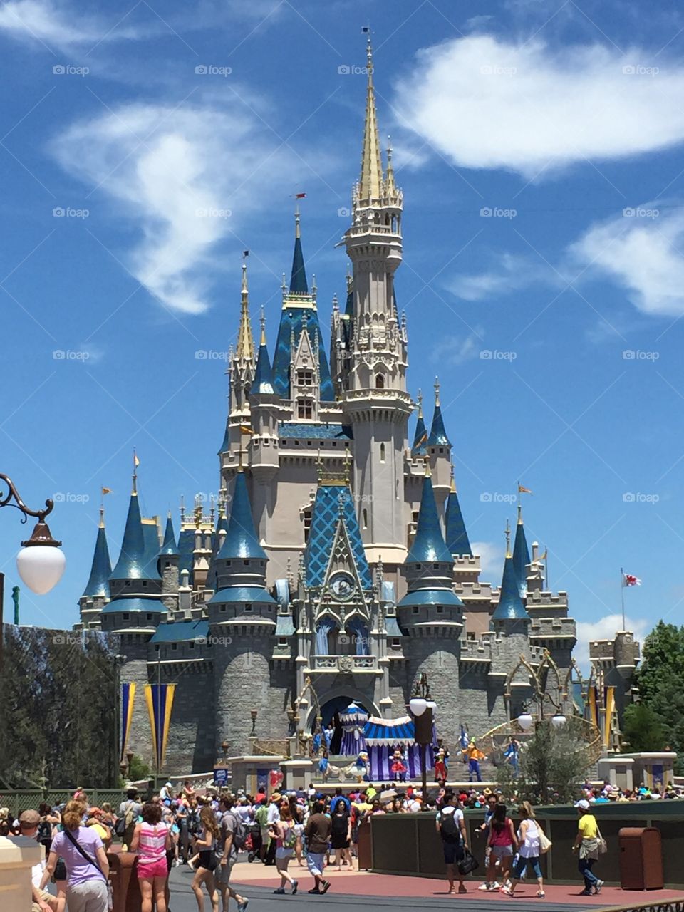 Disney Magic . Cinderella Castle