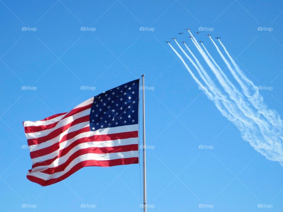 Stars and Stripes and planes