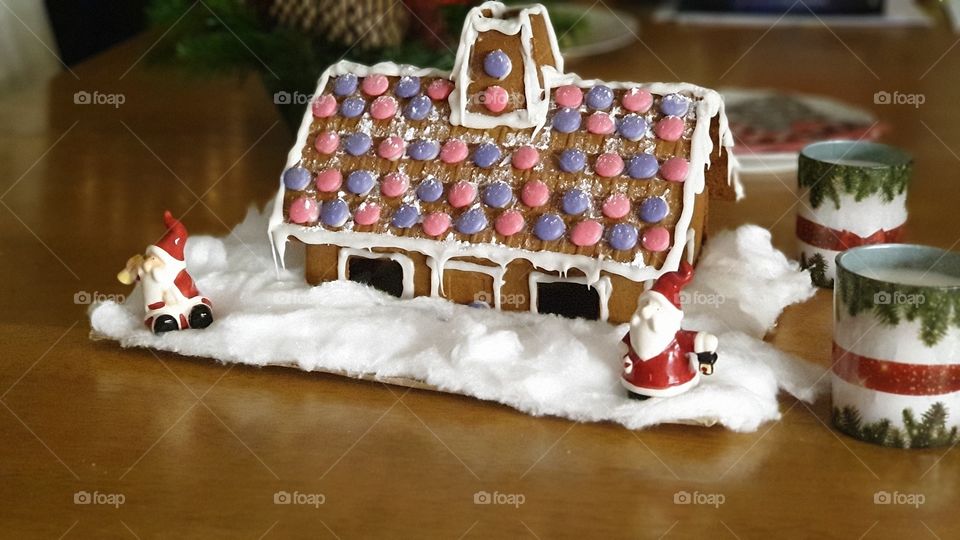 Gingerbread house , pepparkakshus 