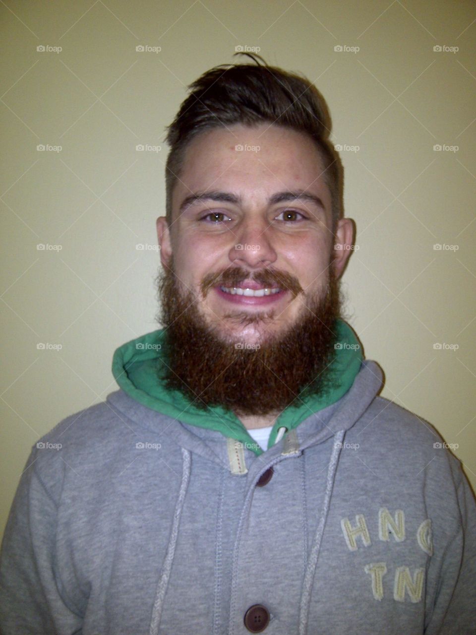 Bearded men are happier men.