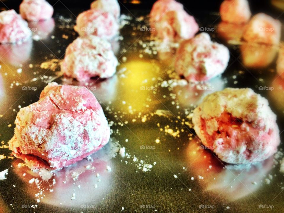 Strawberry cookies!