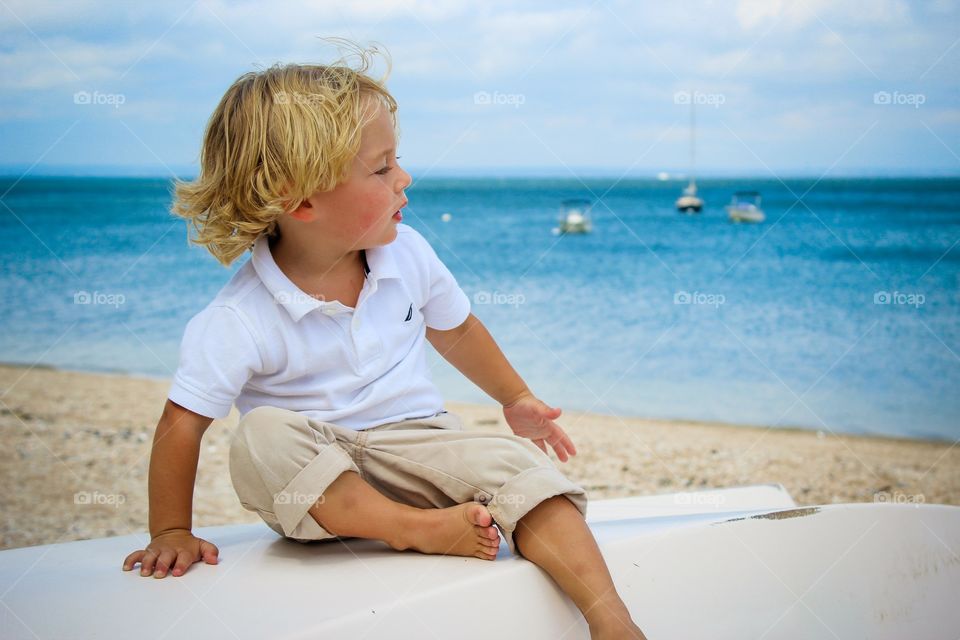 Boy at the Beach