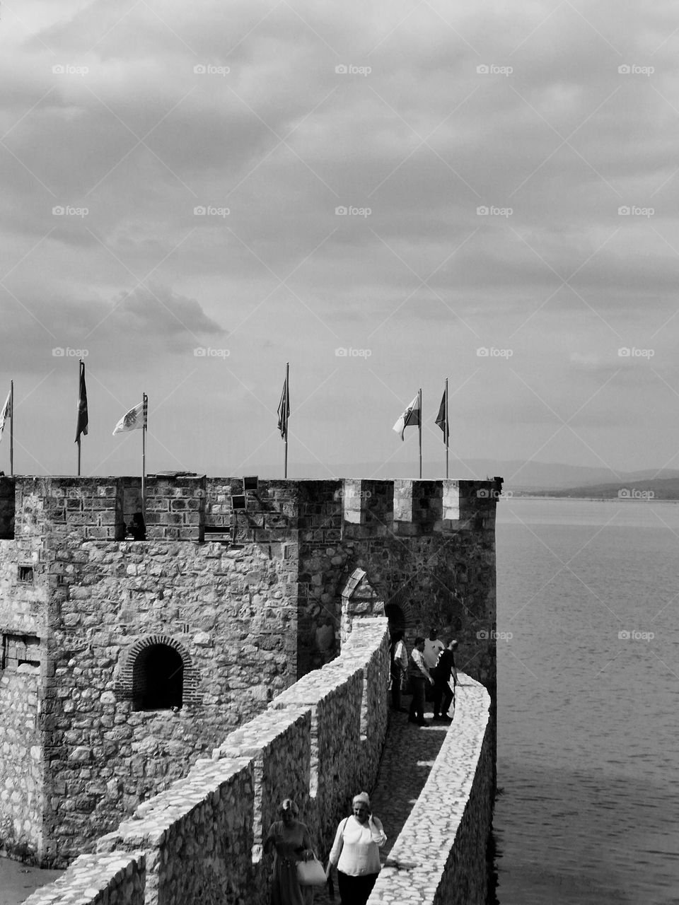 medieval architecture Golubac fortress tower