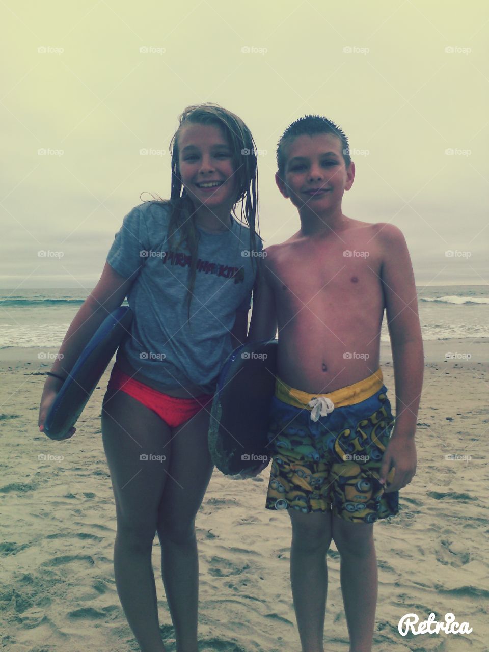 body surfing in Oceanside. the kids had a blast with their little boogie boards, catching the waves, it was a fun day.