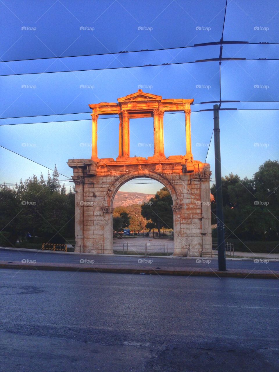 Arch of Hadrian, Athens