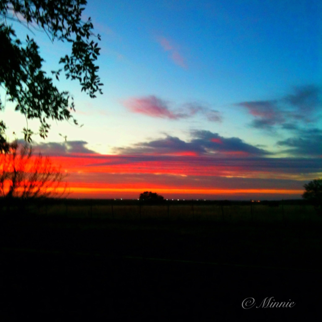 texas sky nature sunrise by minnie_