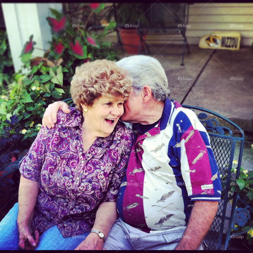 Sweet grandparents 