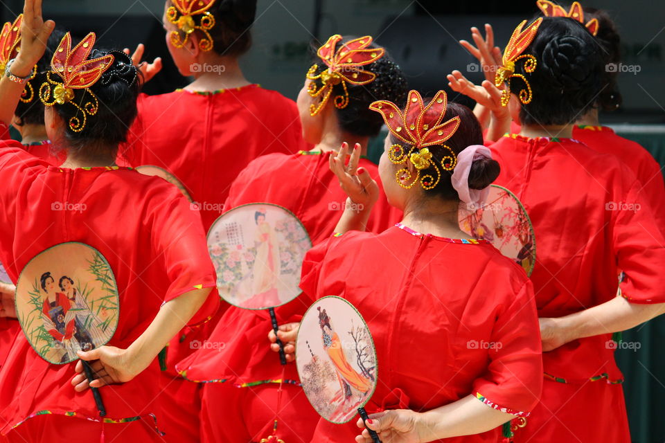 Chinese Fan Dance