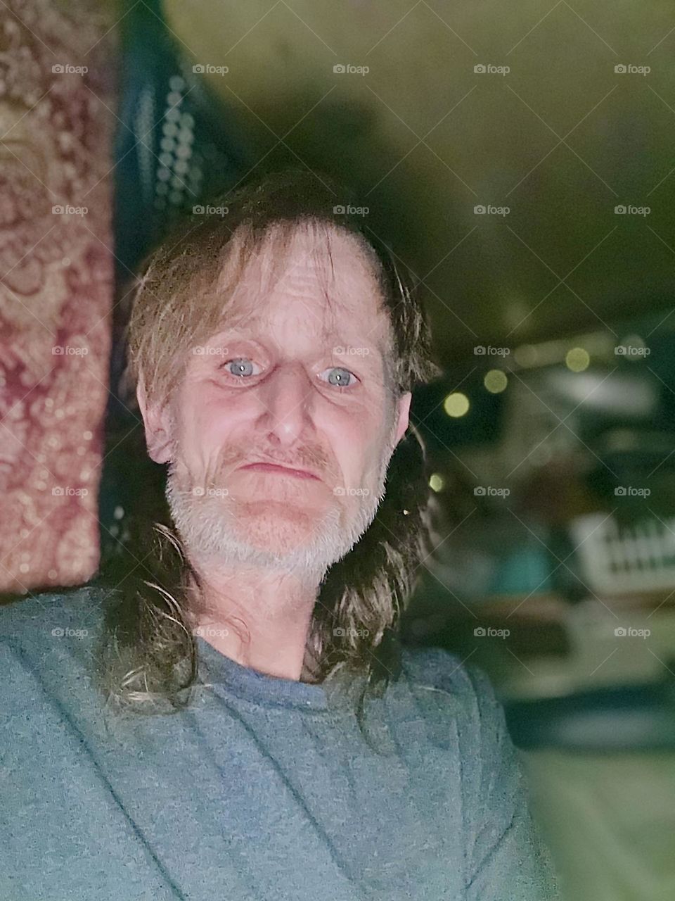 This is „Timothy Trespas“, beloved partner & friend for many years aboard „Salvation“, the „28 ft 1969 Luhrs“ cabin cruiser we call home. Our red & gold broquet curtains fit in well with Christmas that is once again near. 2023. Hypnotic Productions