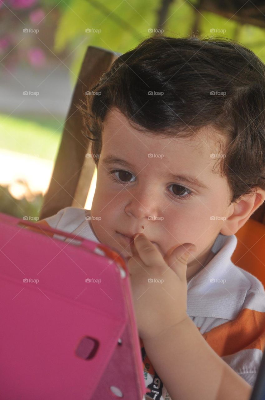 qual a senha do Tablet da mamãe?