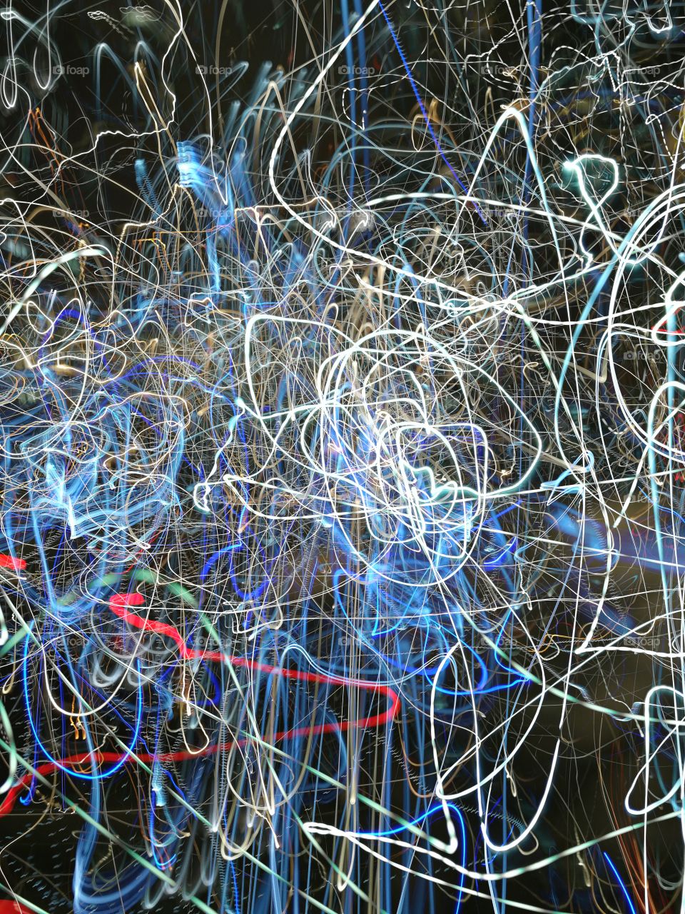 Light drawing abstract background