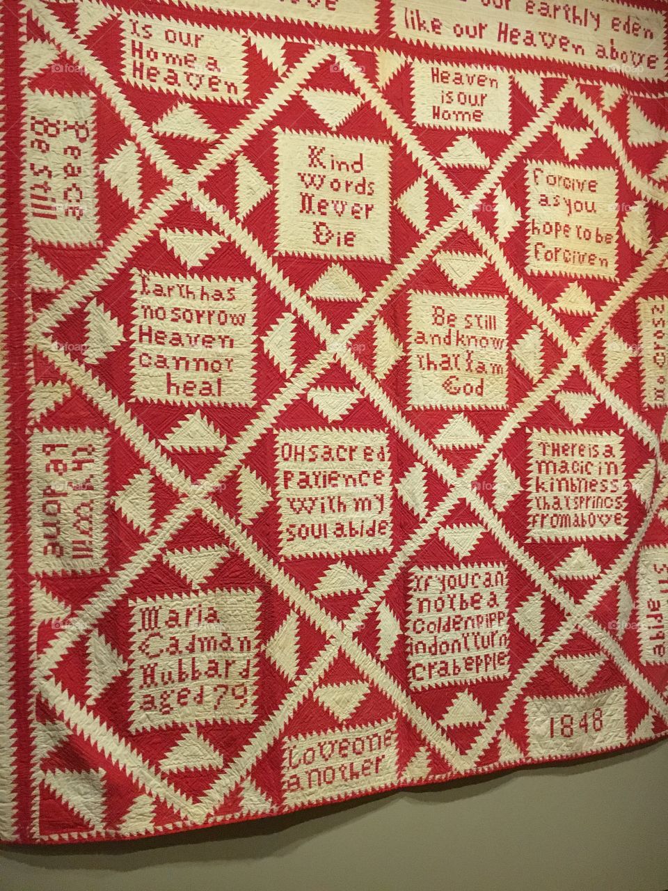 Old Sampler Quilt