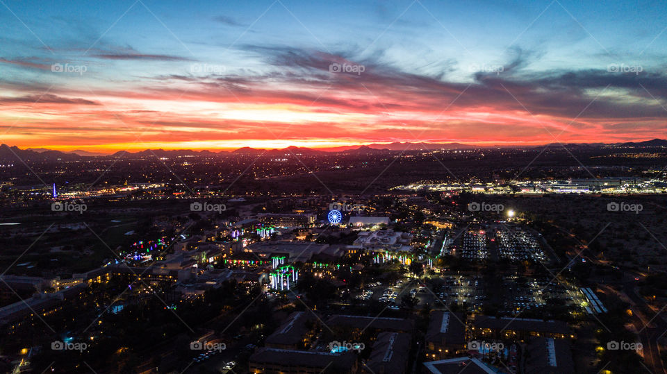 “Sunsets in Scottsdale” the gorgeous sunset my first night in Arizona... threw the DJi Mavic Pro up and snapped a few shots. Luckily the view from above is better than the view at the hotel. Arizona sunsets are amazing!!