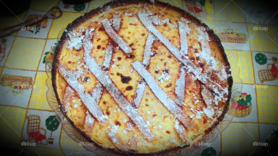 Pastiera Easter cake