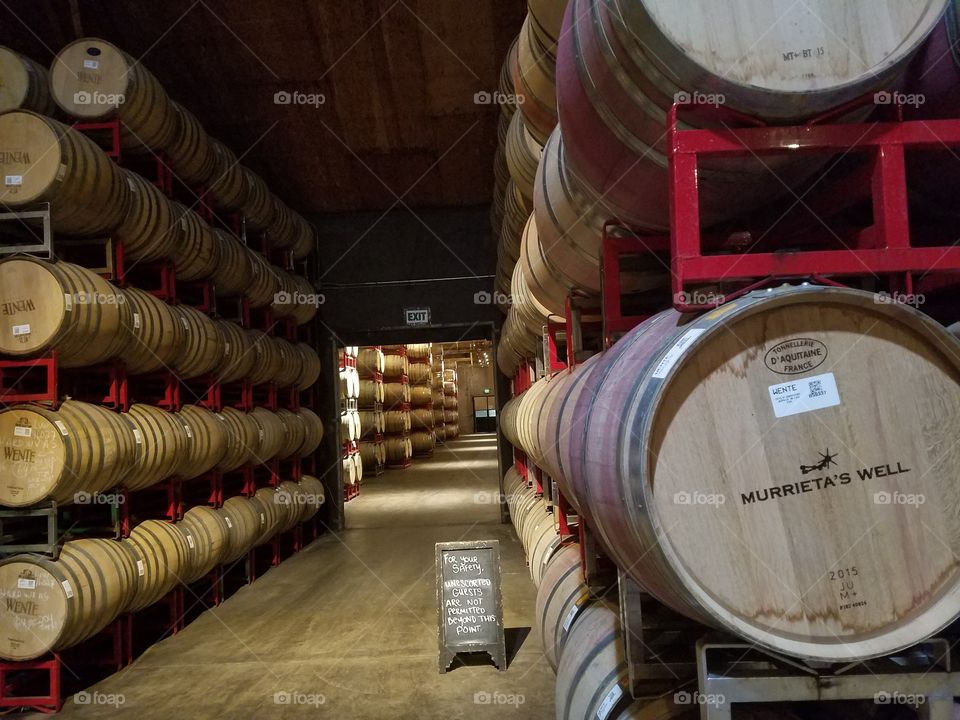 wine barrel