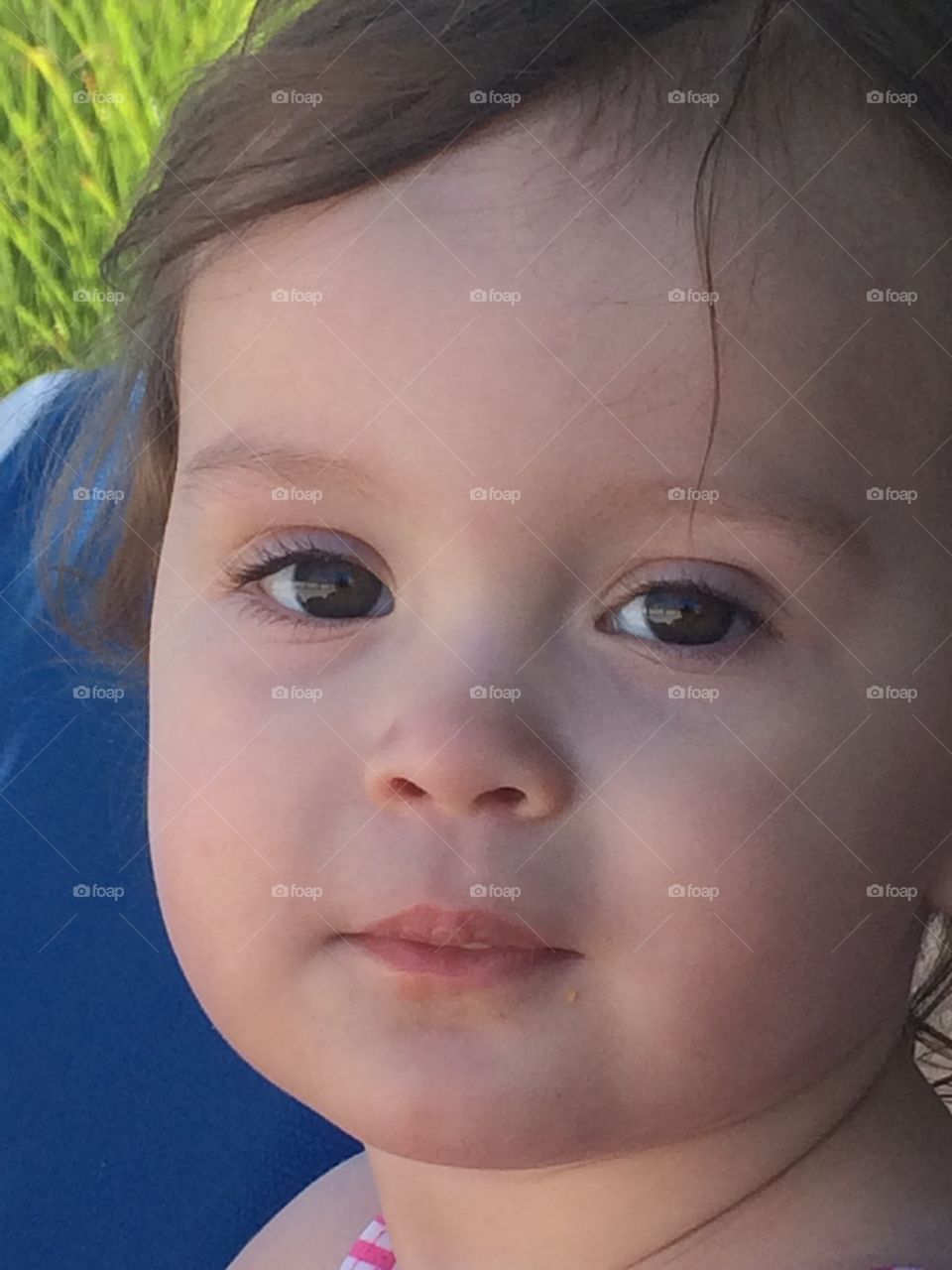 Close-up of a cute baby