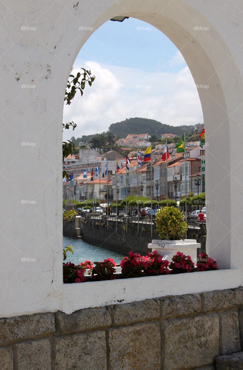 Window in Baiona  