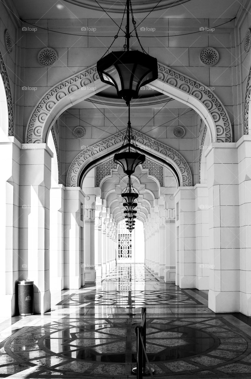 Black and White, Incredible Presidential Palace, Abu Dhabi