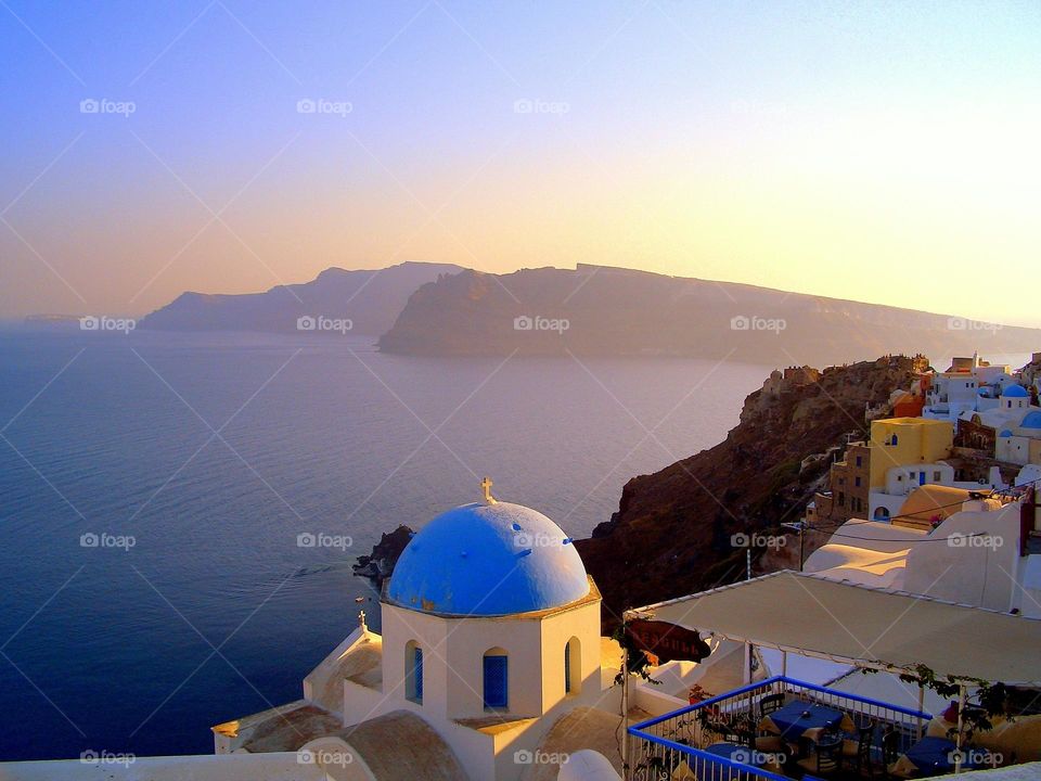 Greek island view