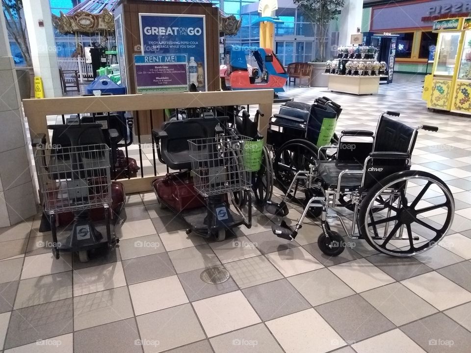 wheelchair and scooter checkout