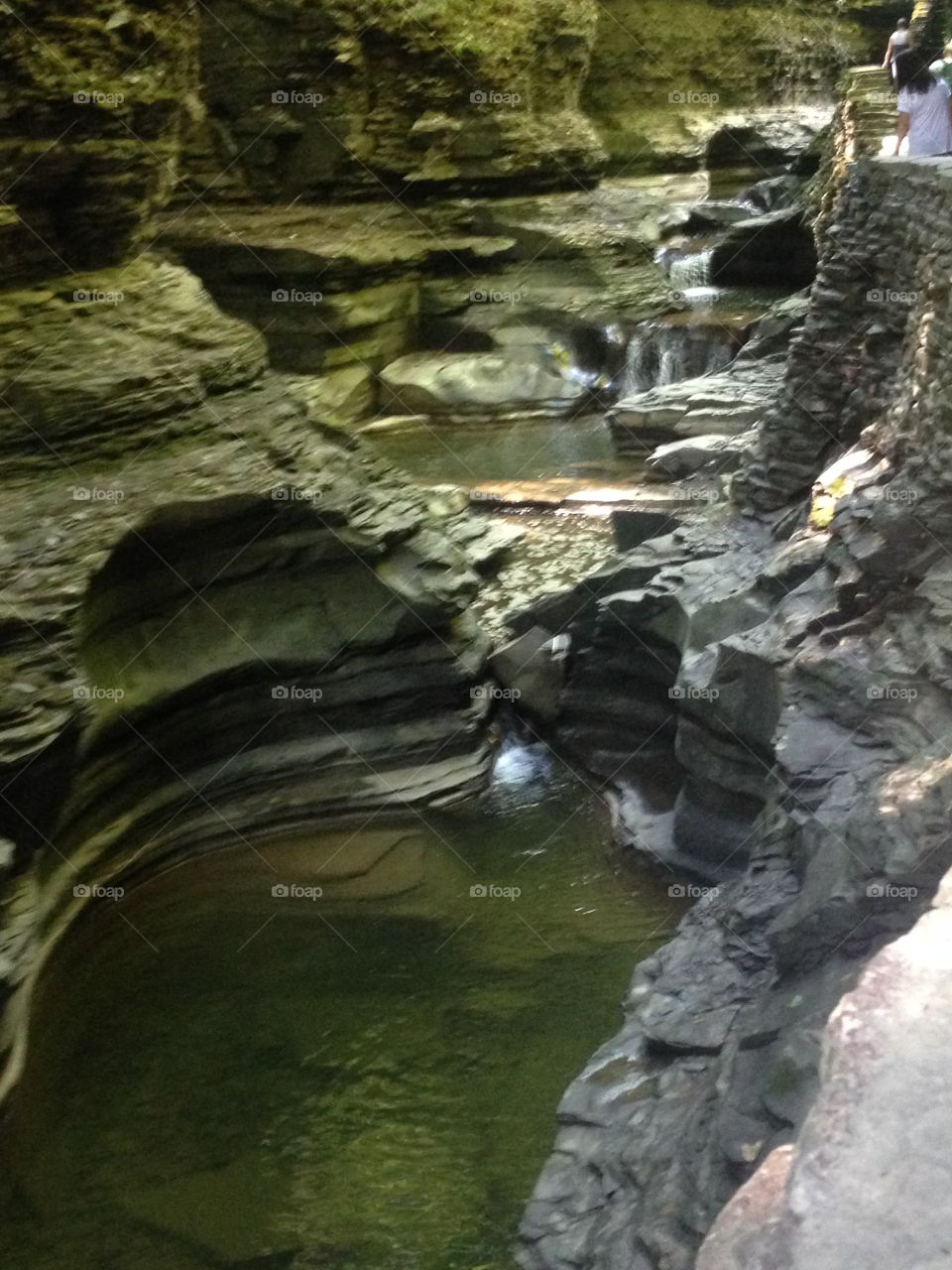 Water, No Person, River, Nature, Rock