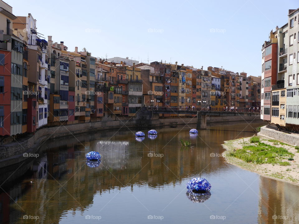 Girona city in catalonia