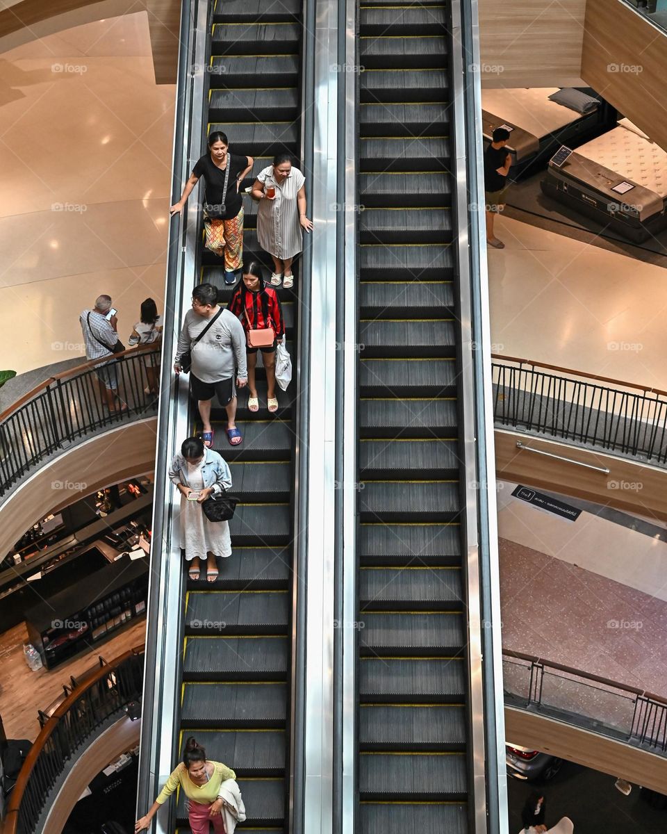 escaleras mecánicas