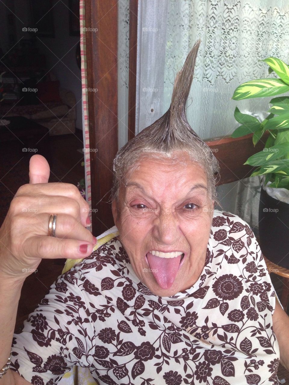 83 years old grandma