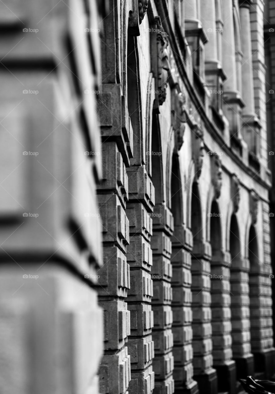 Architecture in black and white