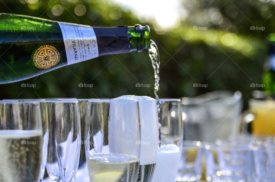 bubbles . the wedding 