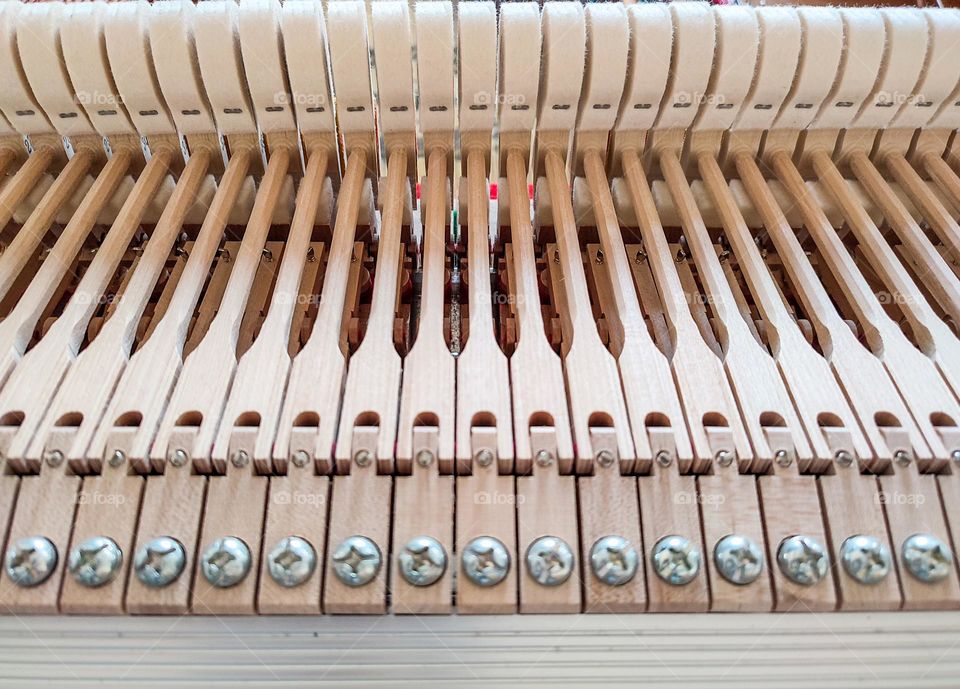 The core of the grand piano