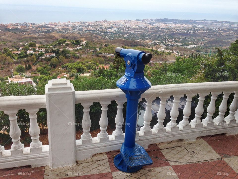 Panoramic view from Mijas town
