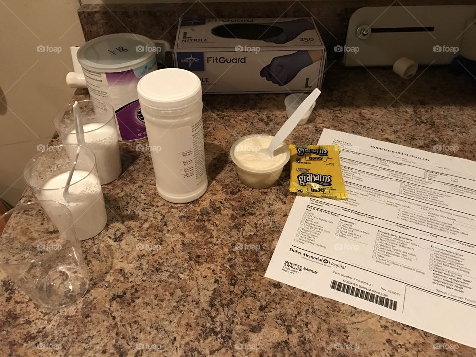 Swallow Study Barium