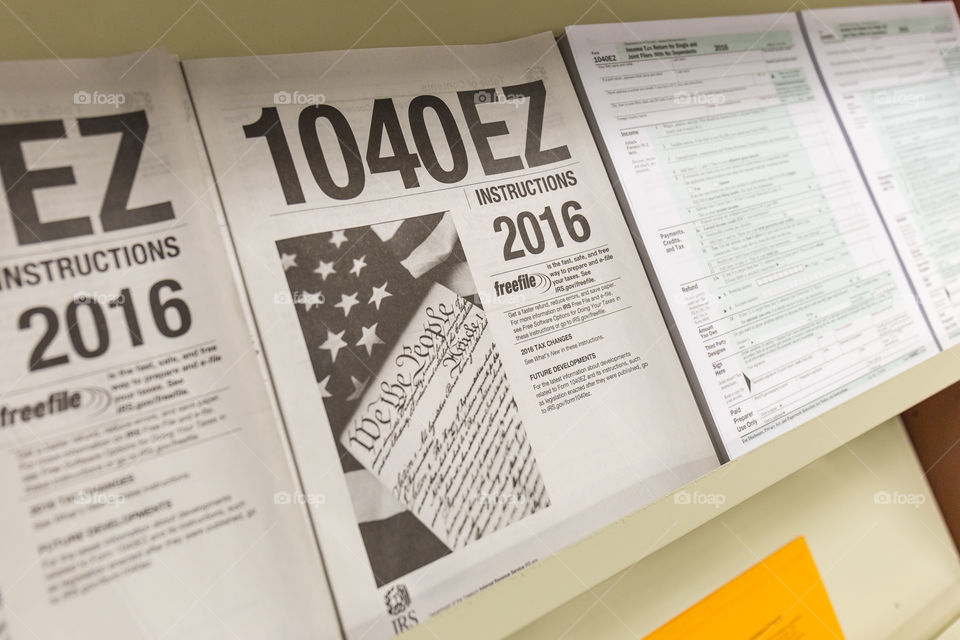 2016 Tax filling season begins 1040 forms