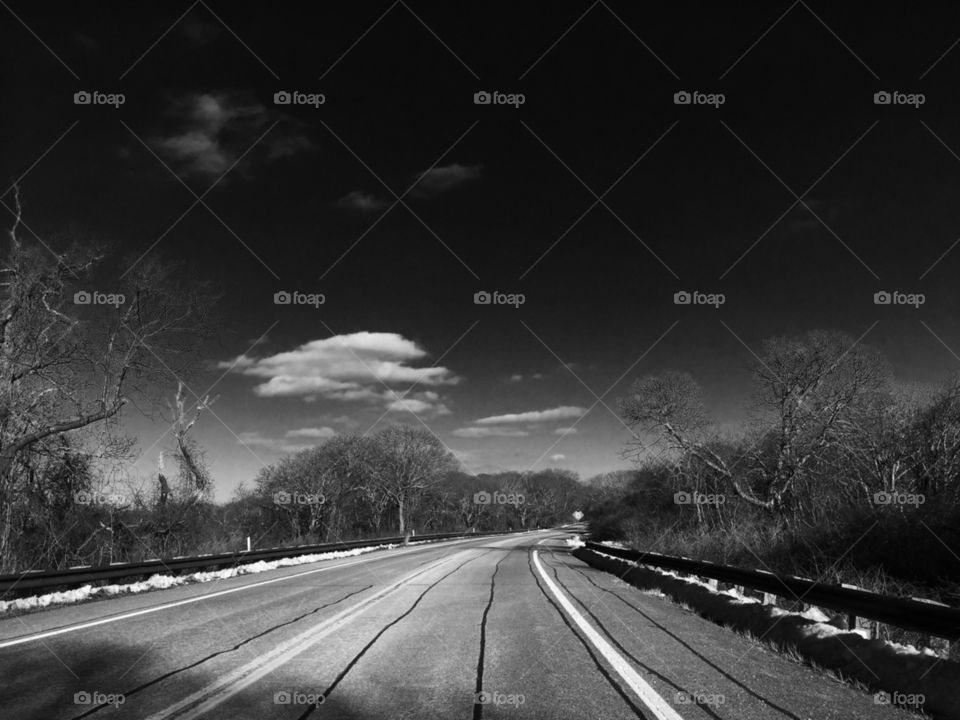 Dark Road to Montauk 