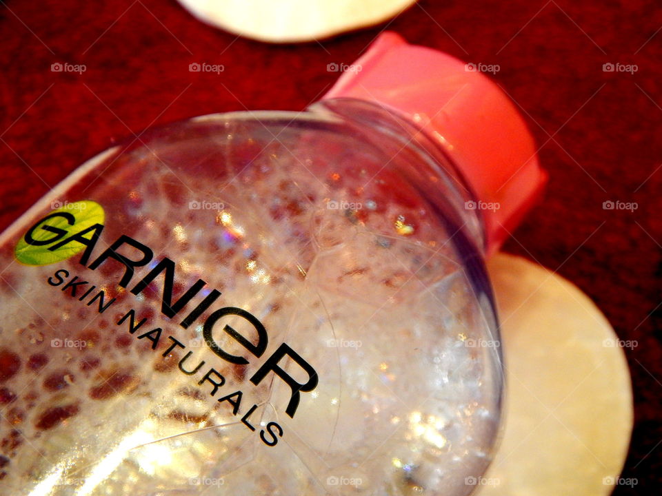 Bottle with cosmetic by Garnier