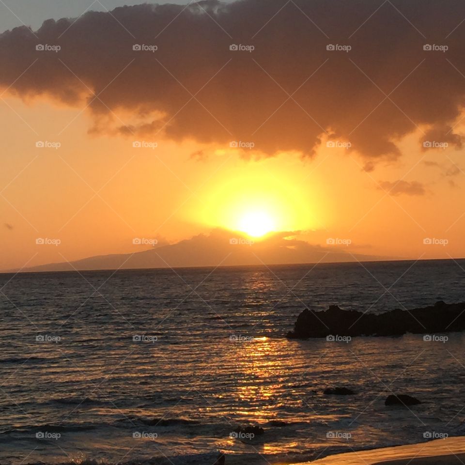 Sunset on Maui