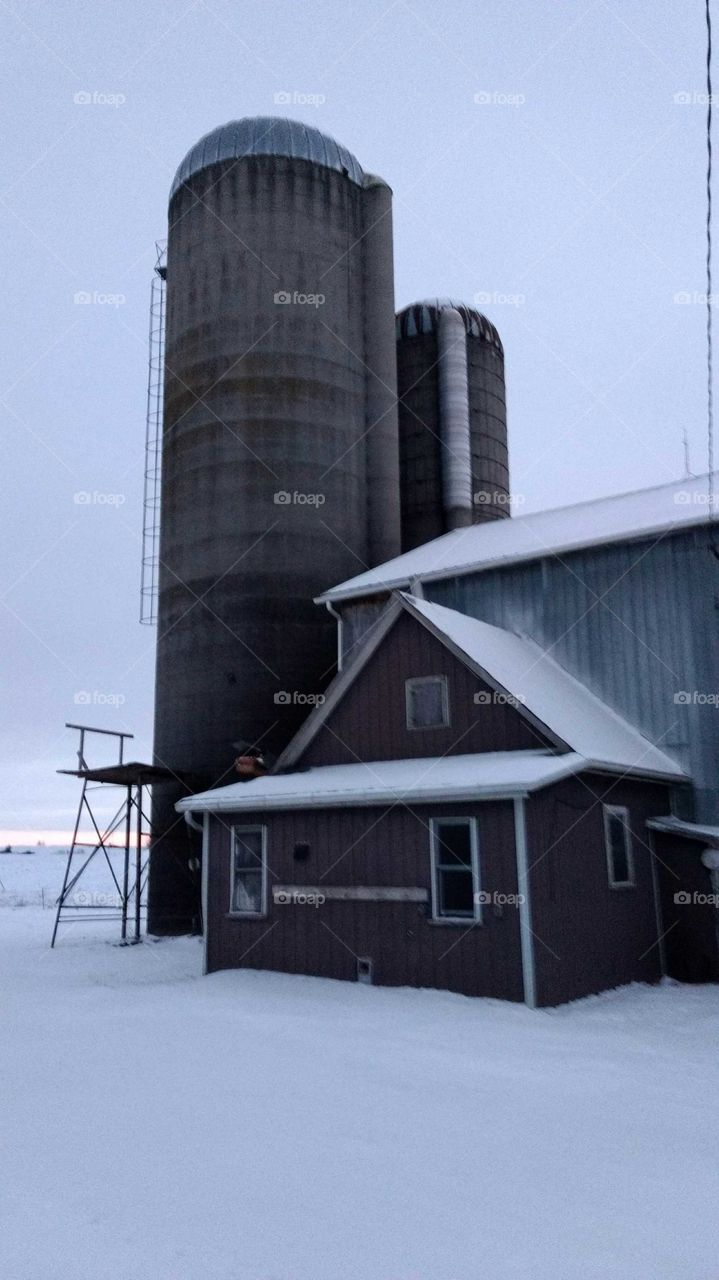 No Person, Silo, Grinder, Architecture, Building